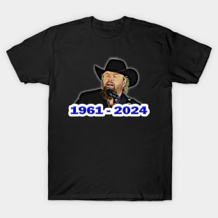 Toby Keith 1961 - 2024 T-Shirt